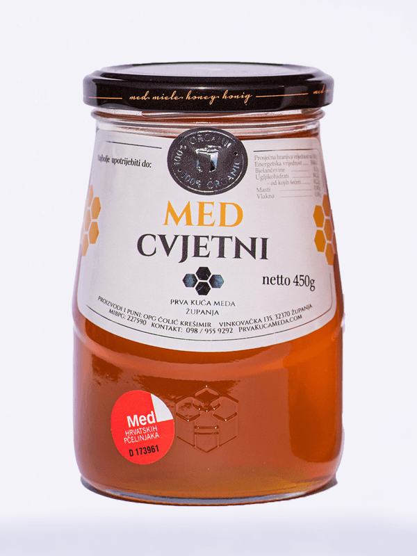 Cvjetni med 450g