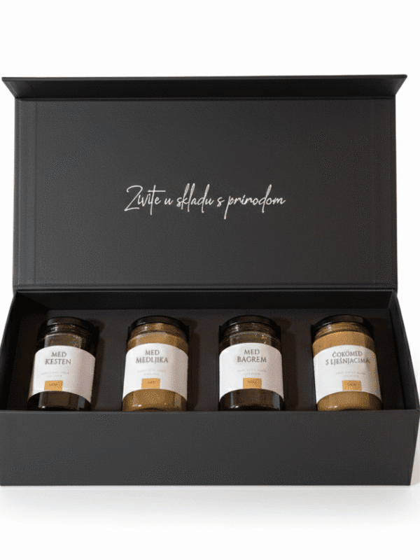 Elegantna ukrasna kutija (4 teglice)